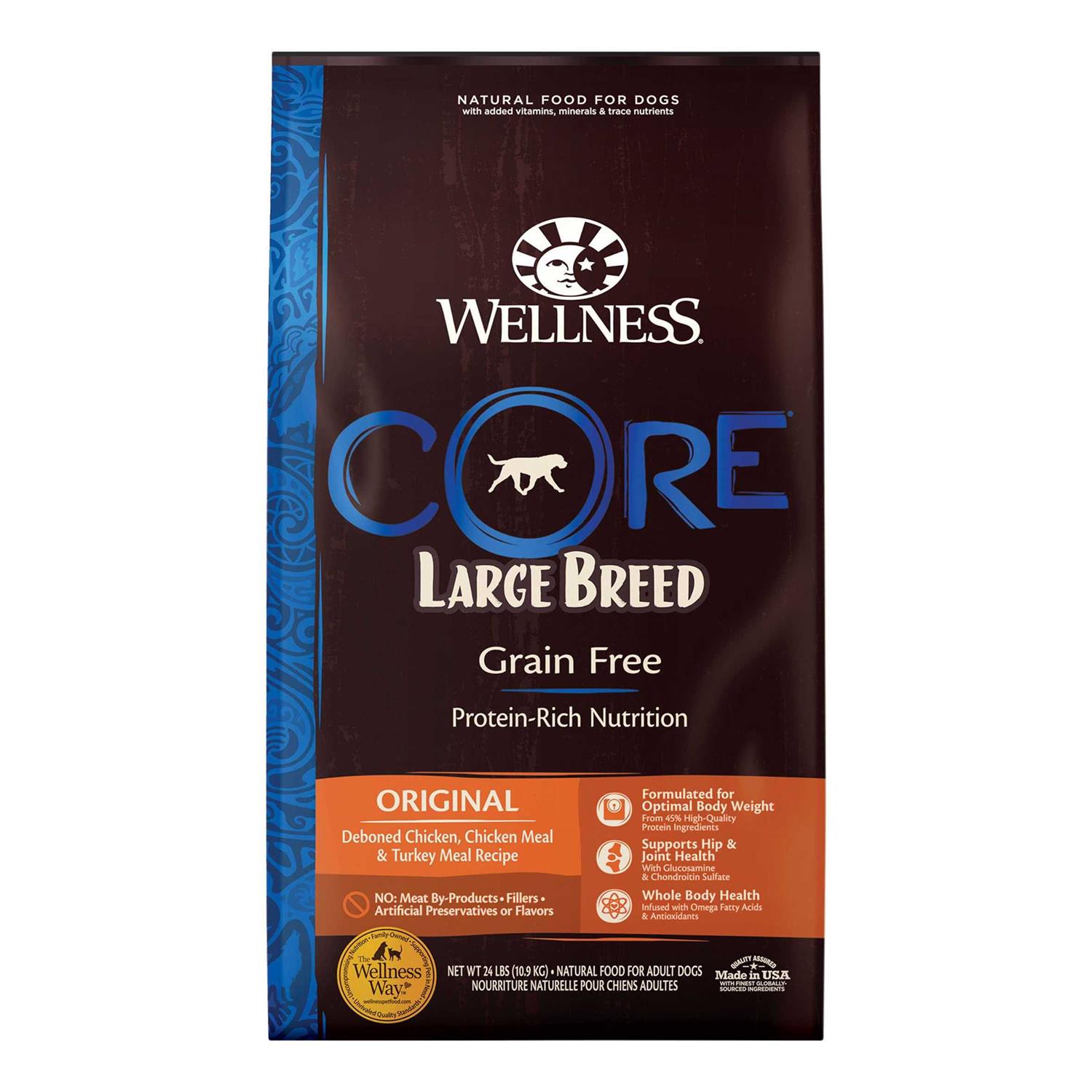Wellness Core Natural Grain Free Large Breed Dry Dog Food