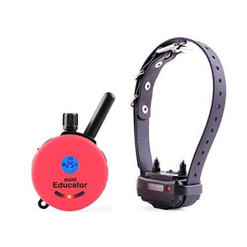 E-Collar Technologies ET-300 Series 1/2 Mile Remote Dog Training System + Free Colored Transmitter Skins Bundle