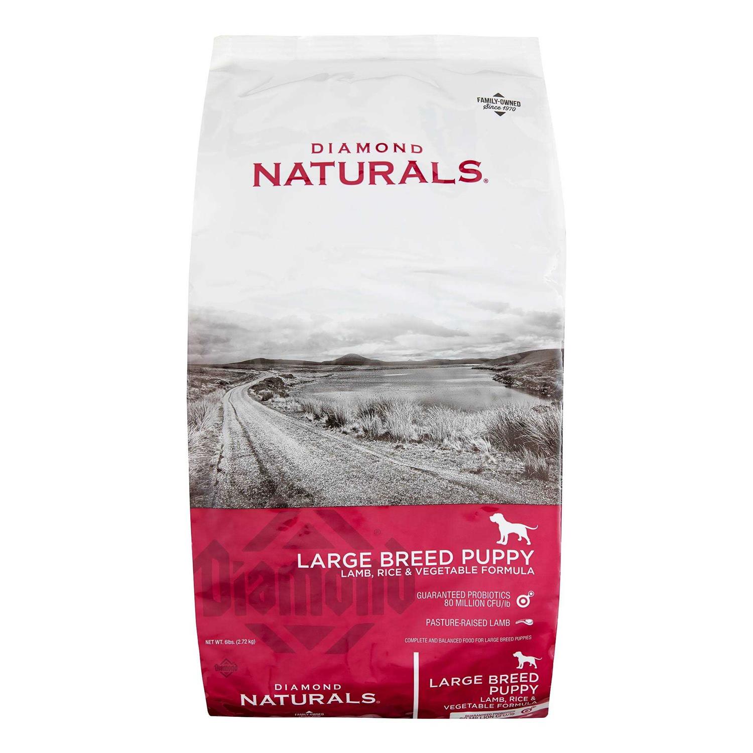 Diamond Naturals Food Puppy Large Breed Lamb Rice
