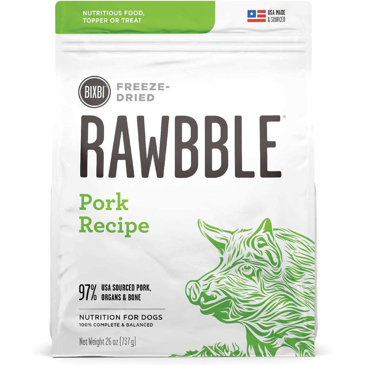 Bixbi Rawbble Freeze-Dried Dog Food
