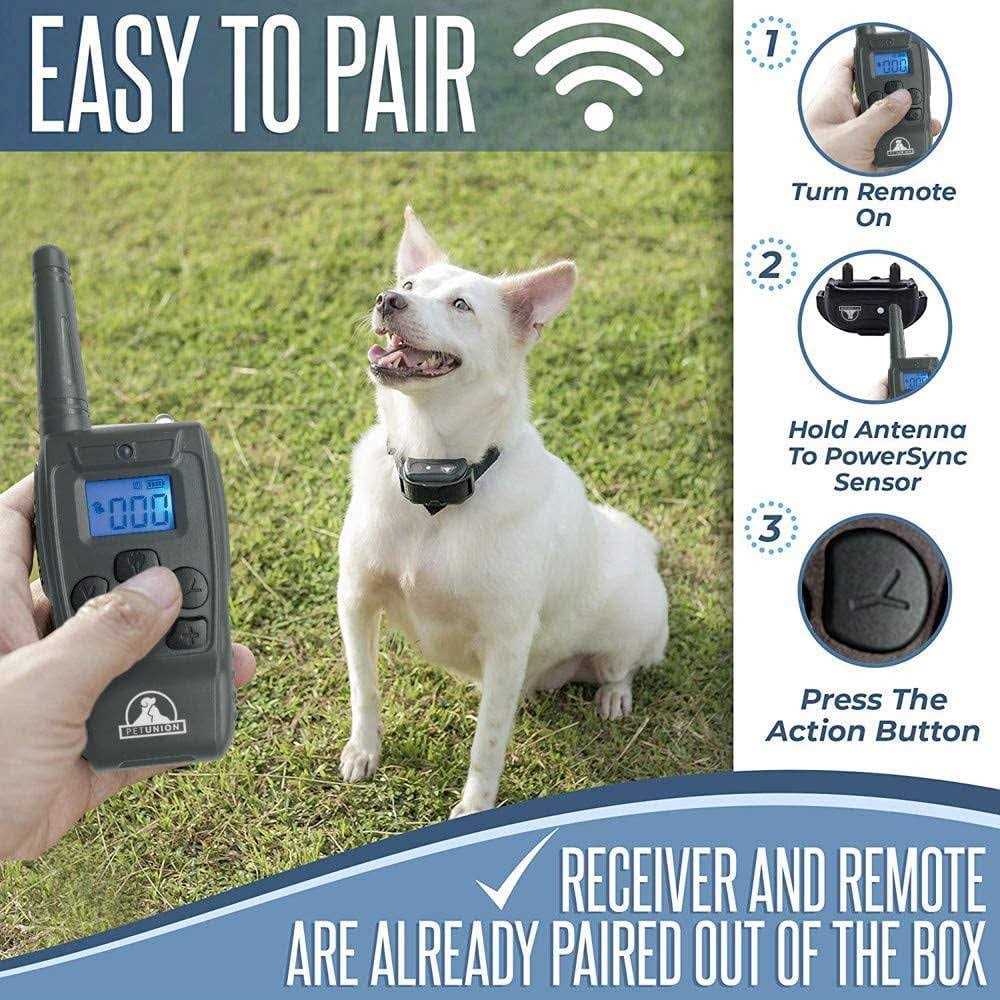 Pet Union Pt0z1 Premium Dog Training Shock Collar for Dogs with Remote