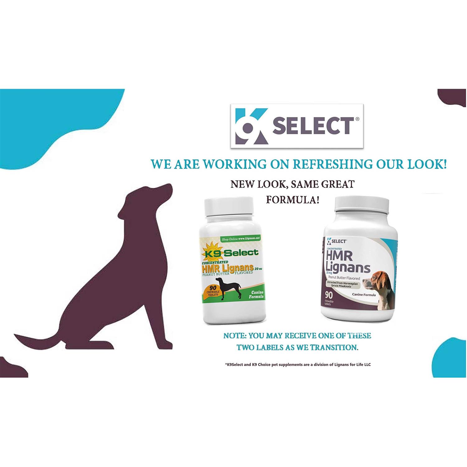 K9 Select Peanut Butter HMR Lignans Dog Hormone Supplement