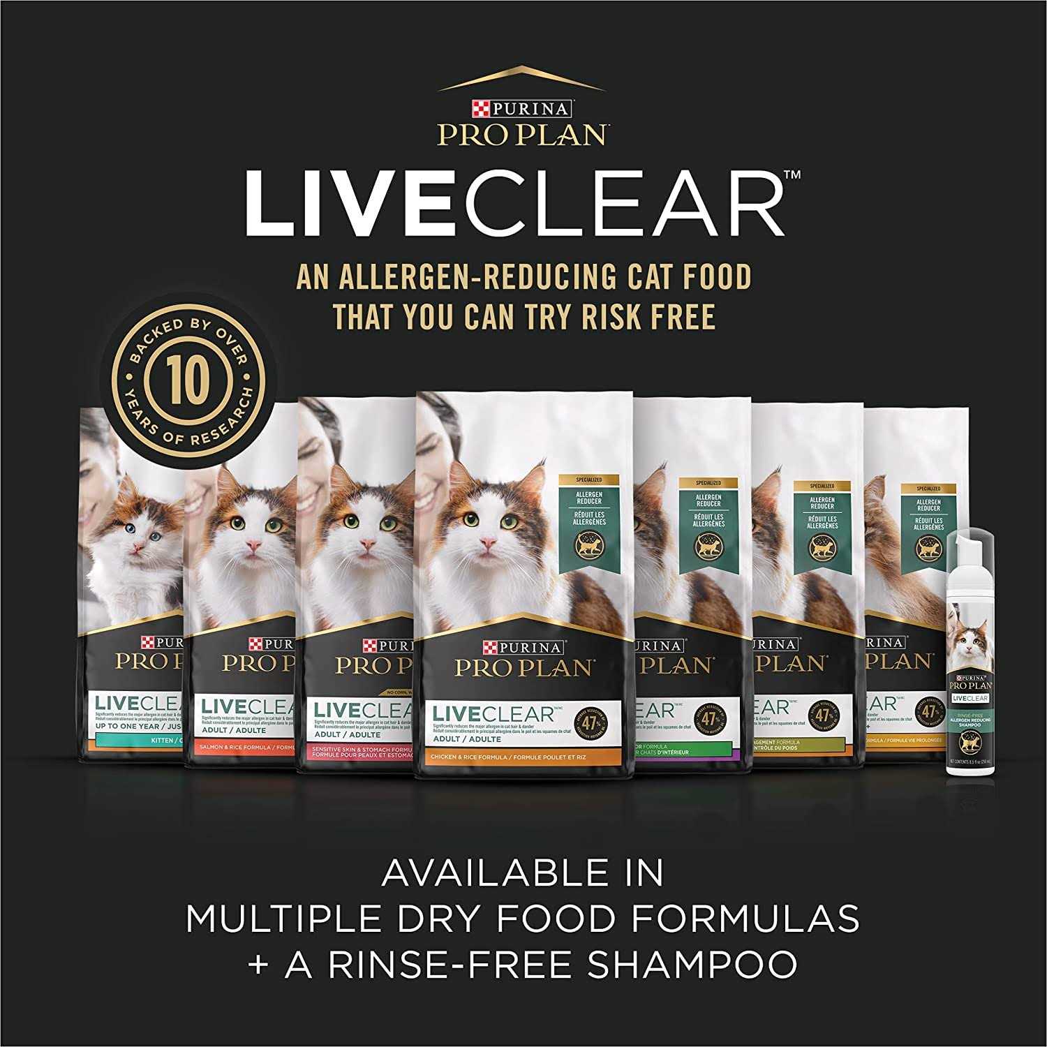 Purina Pro Plan LiveClear Rice Dry Cat Food