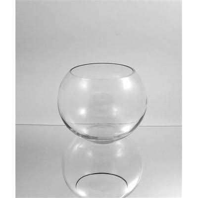 10 Bubble Bowl Glass Vase Clear