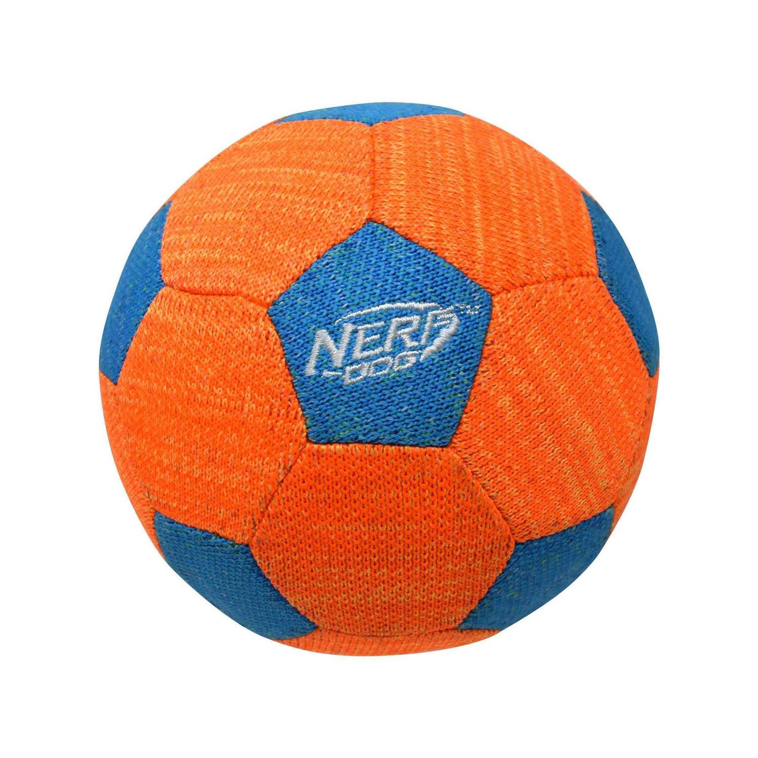 Nerf X-Weave Soccer Squeak Ball Dog Toy