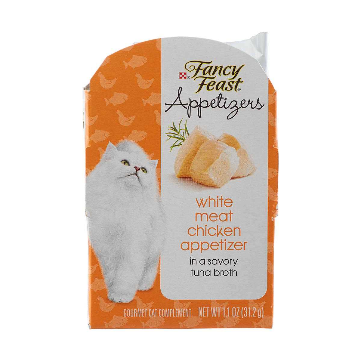 Fancy Feast Appetizers White Meat Chicken Broth Wet Cat Food
