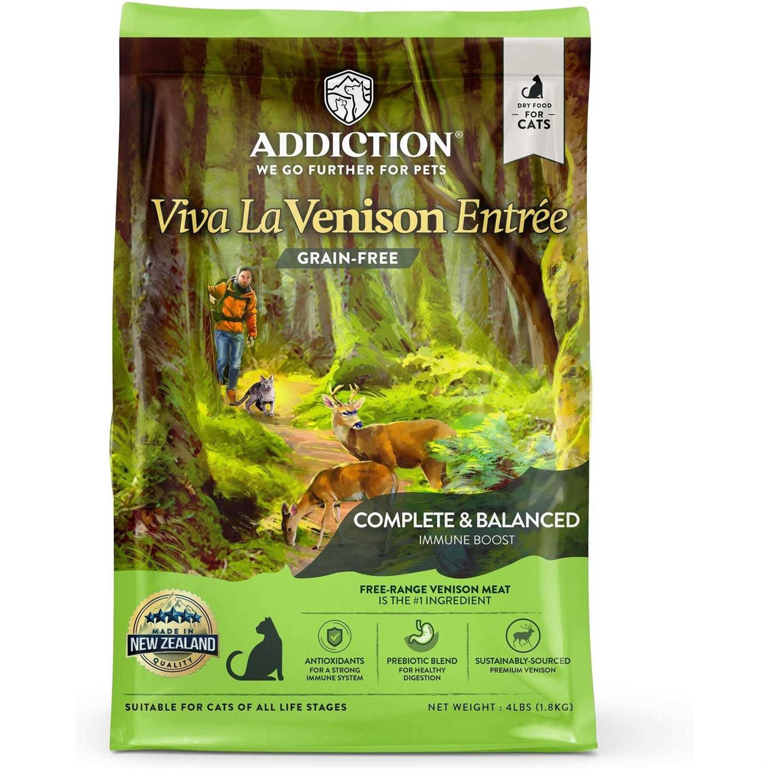 Addiction Viva La Venison Dry Cat Food