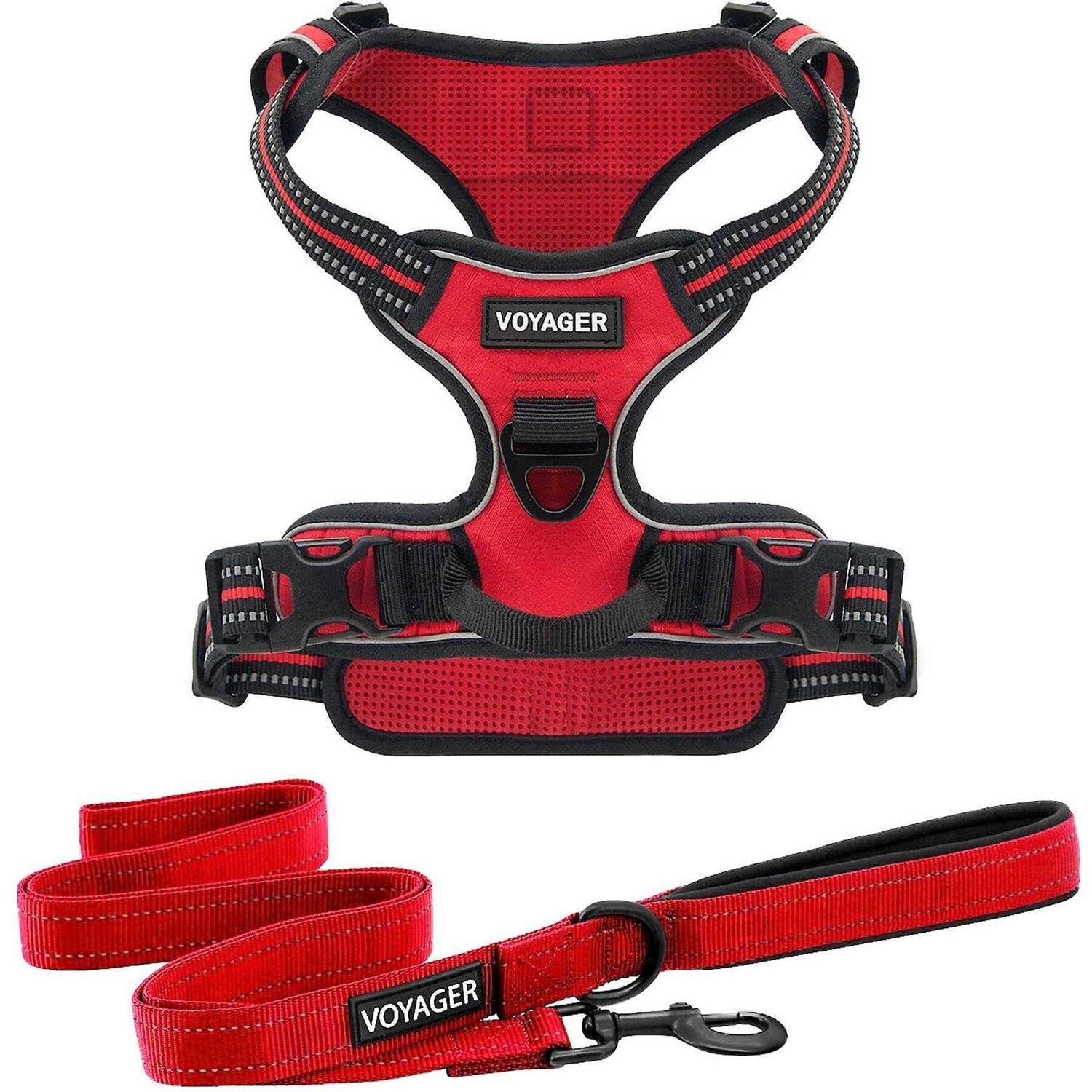 Voyager Dual Attachment No-Pull Adjustable Dog Harness