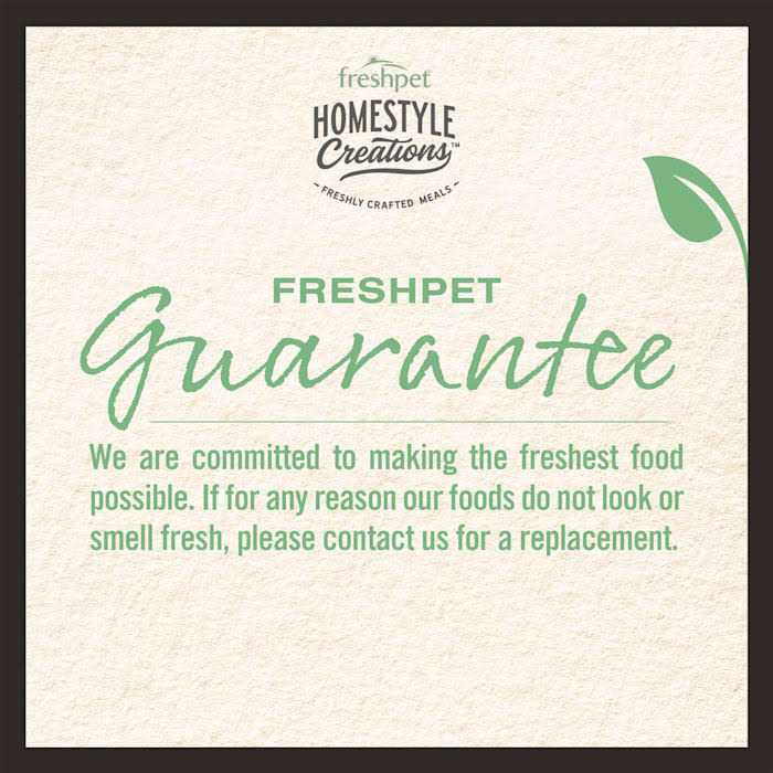 Freshpet Homestyle Creations Dog Food Beef Recipe