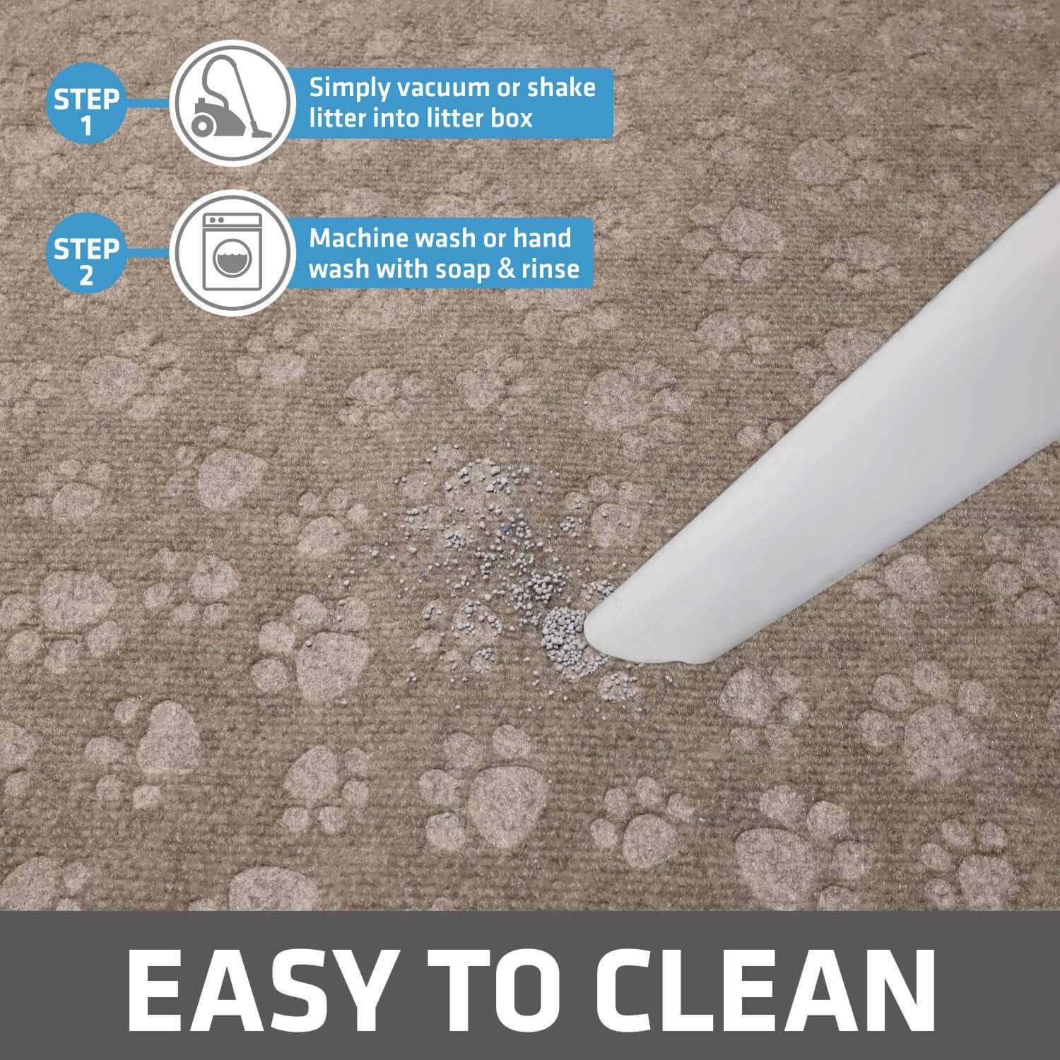 Drymate Premium Debossed Cat Litter Trapping Mat