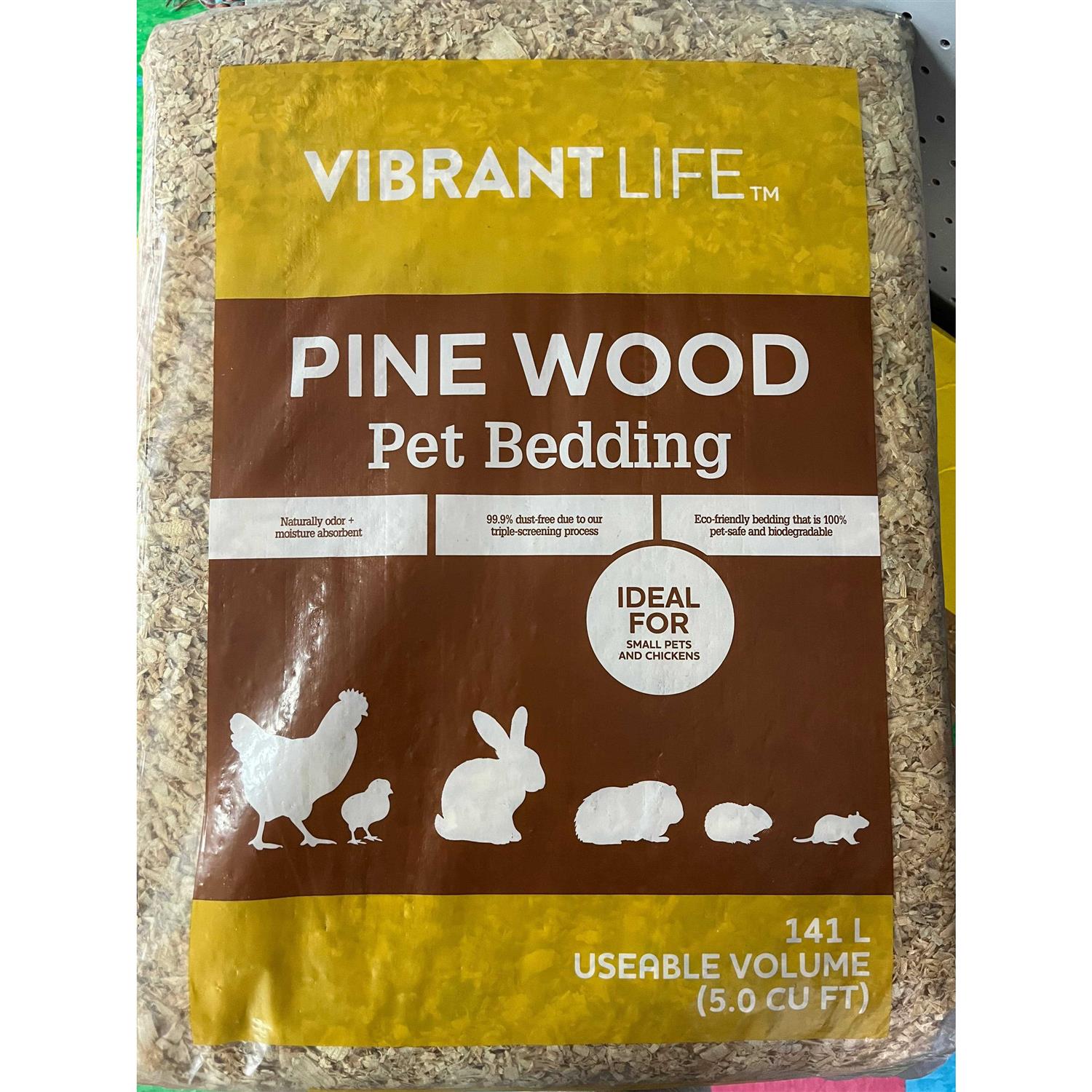 Vibrant Life Pine Wood Pet Bedding