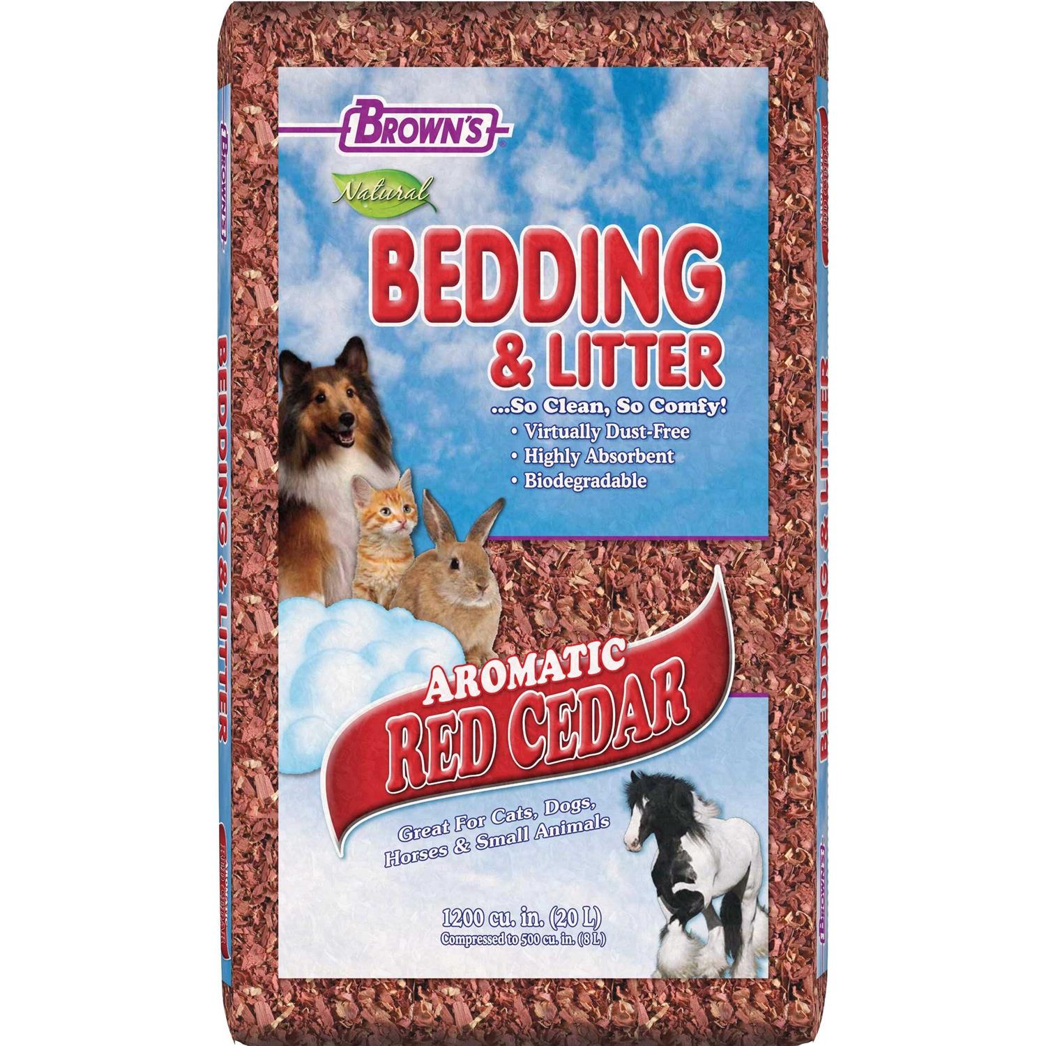 Brown’s Red Cedar Bedding