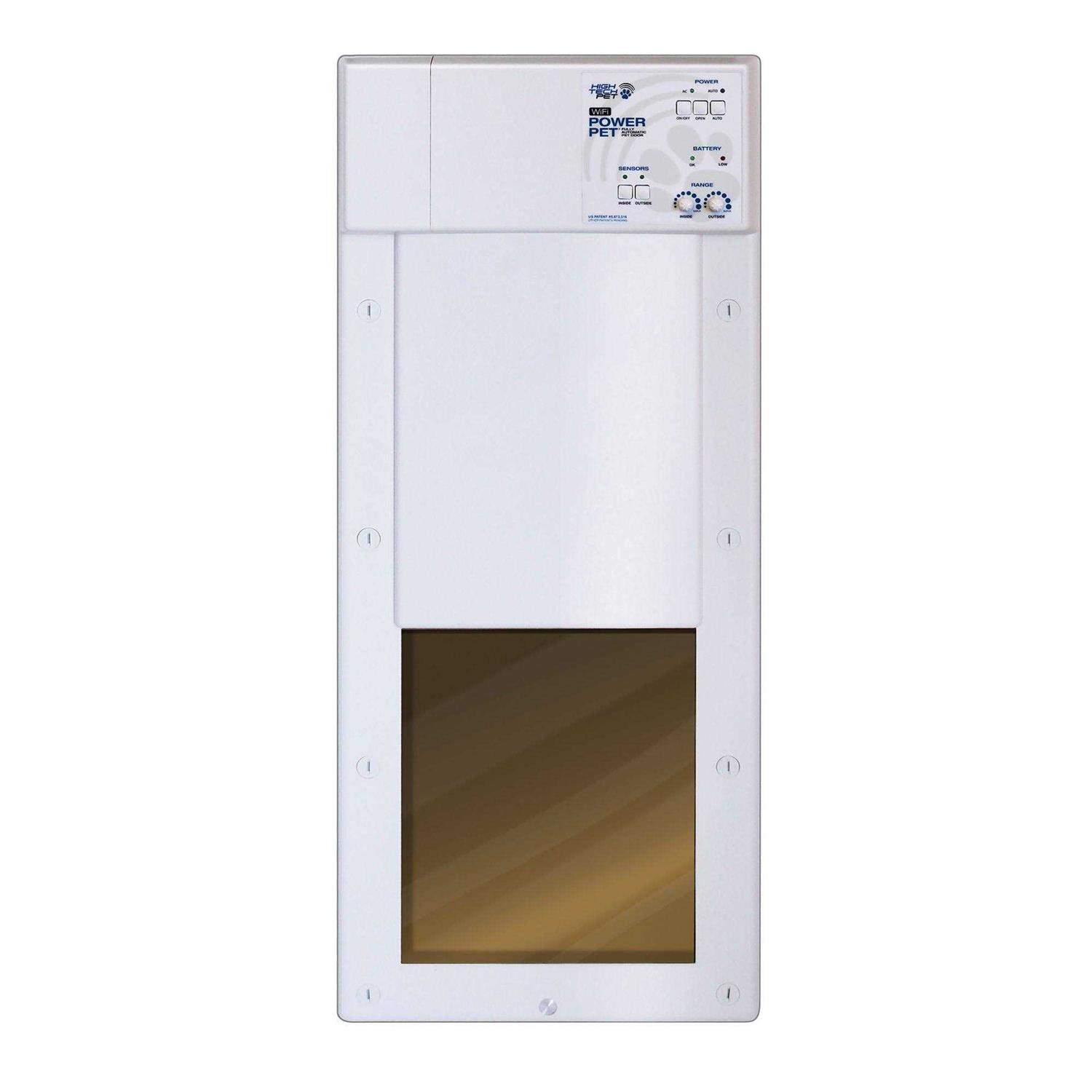 High Tech Pet WiFi Enabled Smartphone Controlled Automatic Dog and Cat Door