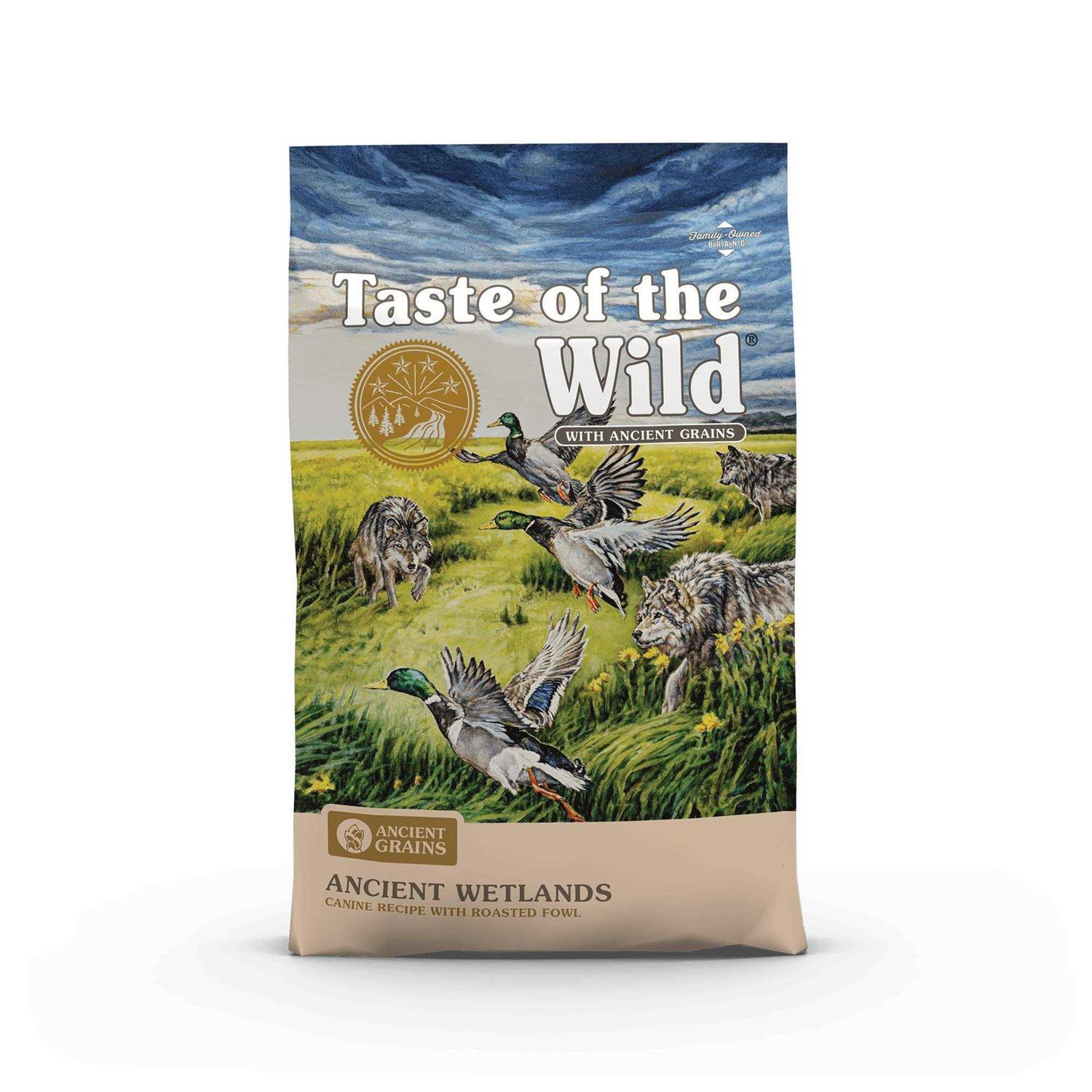 Taste of the Wild Ancient Wetlands with Ancient Grains Dry Dog Food