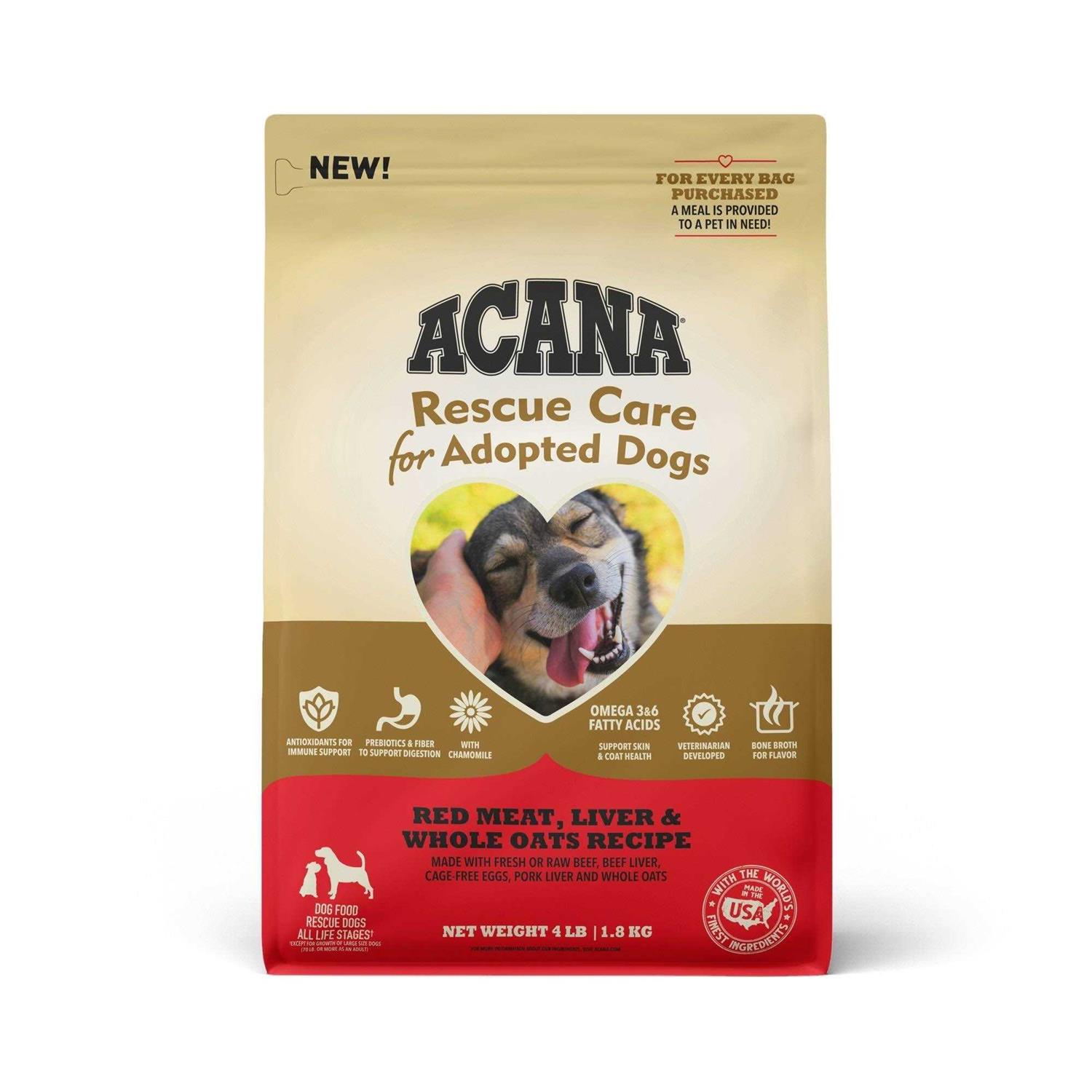 Acana Rescue Care for Adopted Dogs Red Meat