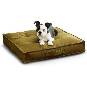 Happy Hounds Milo Square Tufted Dog Bed