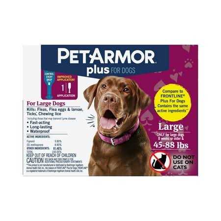 PetArmor Plus Flea and Tick Prevention for Large Dogs