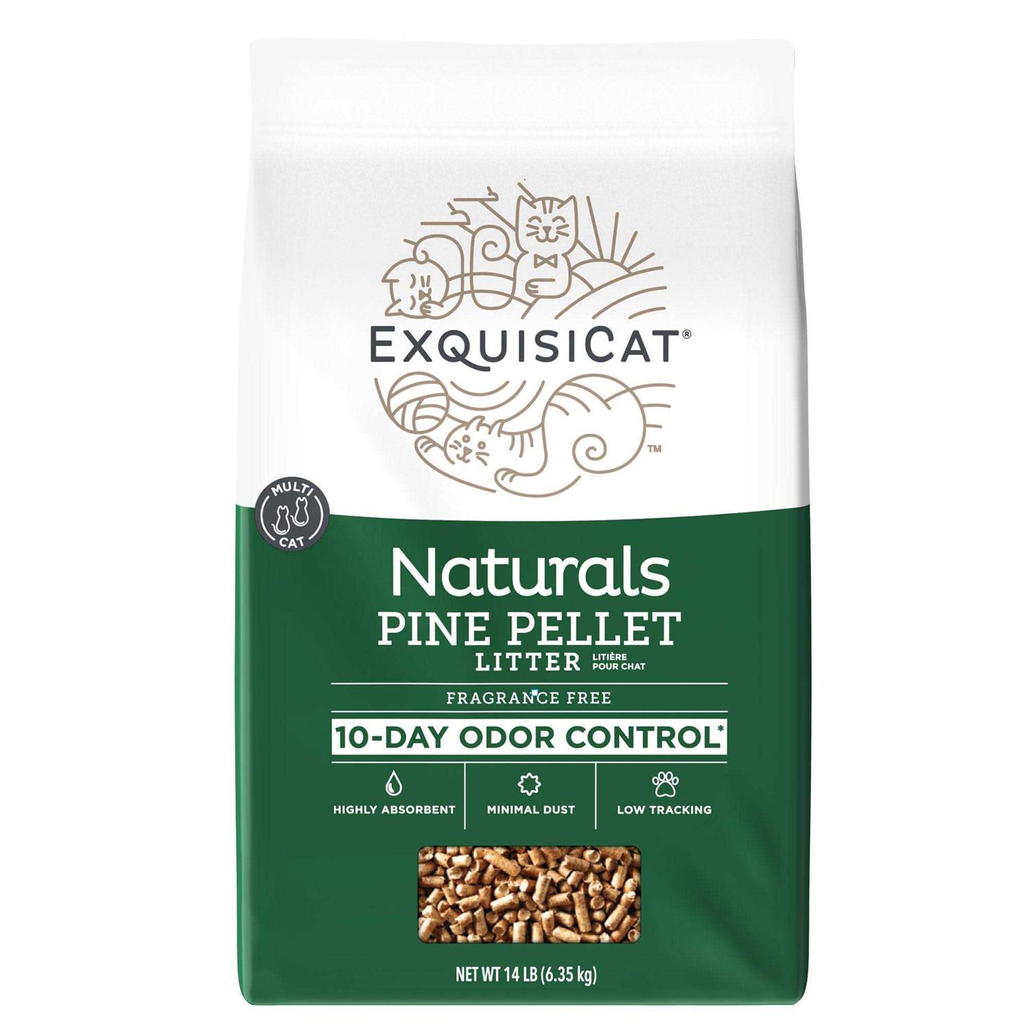 ExquisiCat Naturals Pine Cat Litter