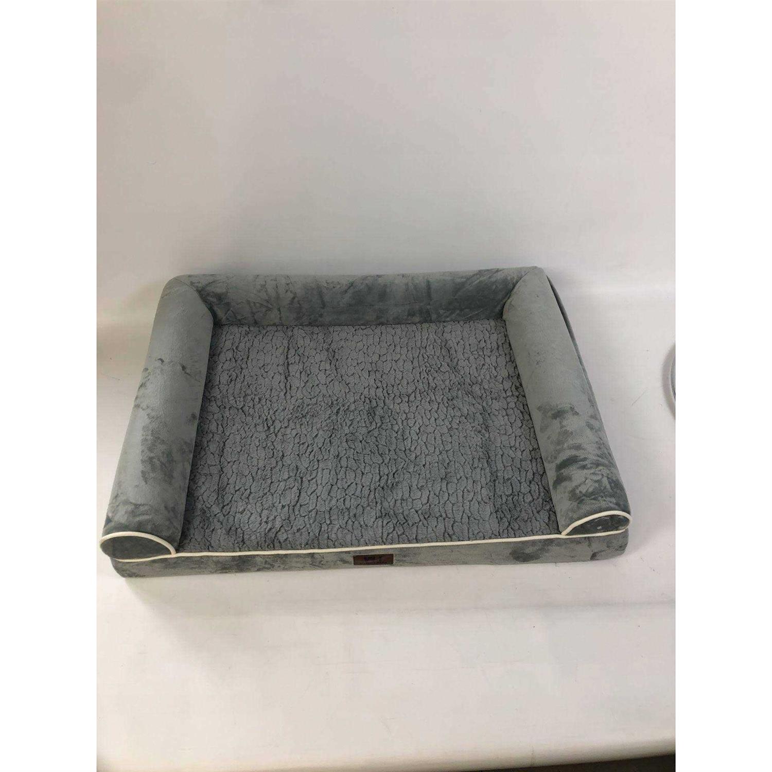 WESTERN HOME Orthopedic Dog Beds for Large Dogs, Foam Pet Sofa with Waterproof Lining, Removable Washable Cover and Nonskid Bottom