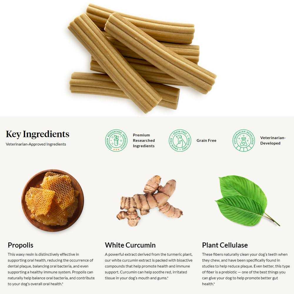 Ultimate Pet Nutrition All Natural Canine Fresh Dental Chews Sticks Dogs