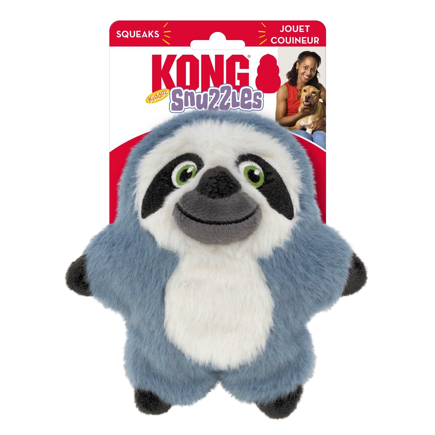 KONG Snuzzles Kiddos Dog Toy Sloth