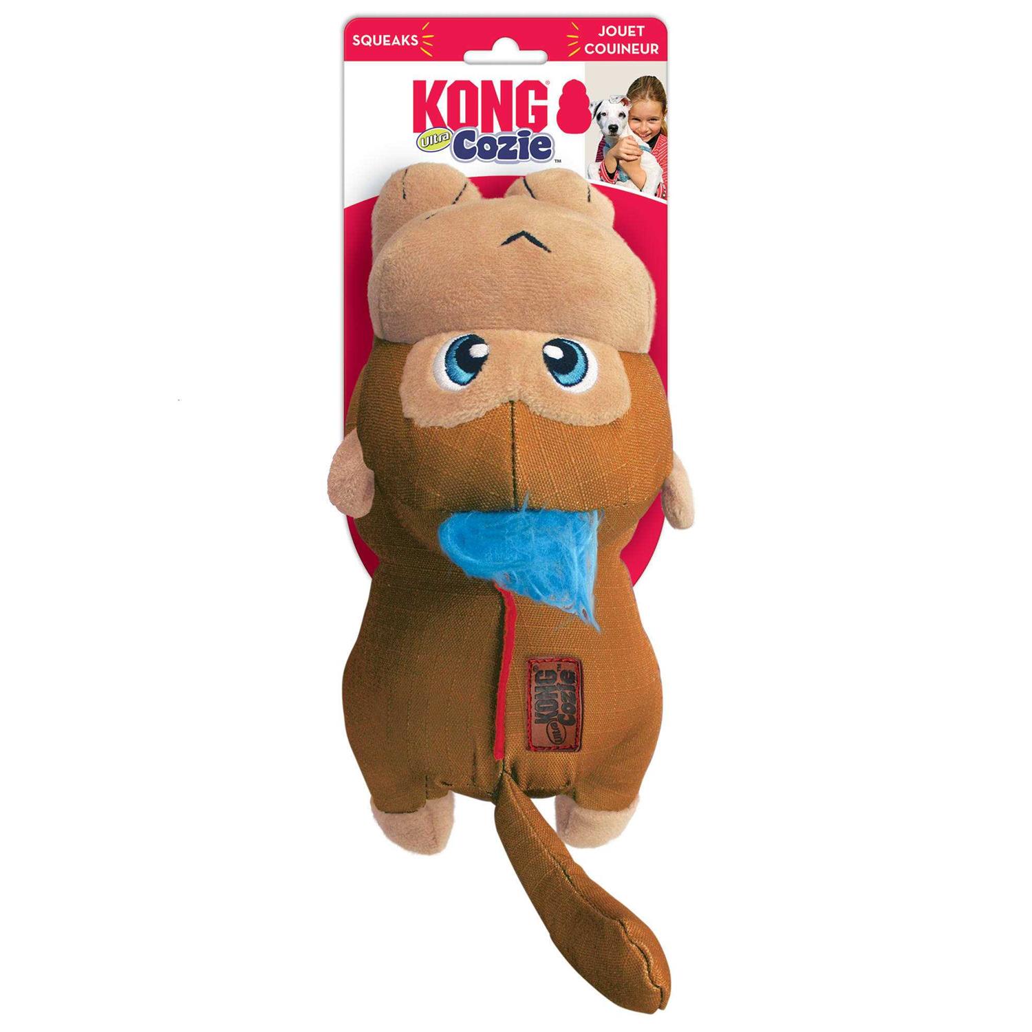 KONG Cozie Ultra Monkey Dog Toy