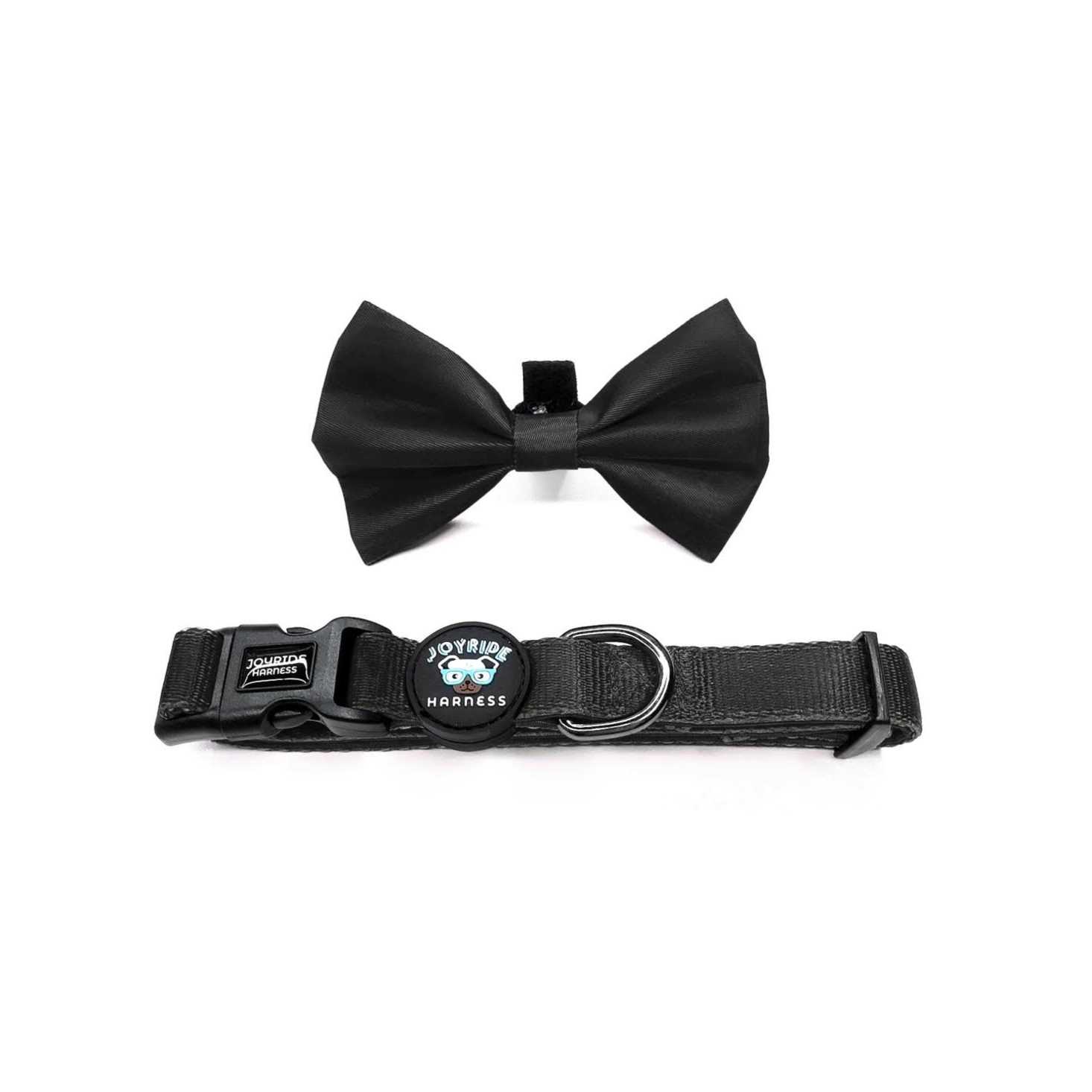 Joyride Harness Dog Collar + Removable Bow Tie