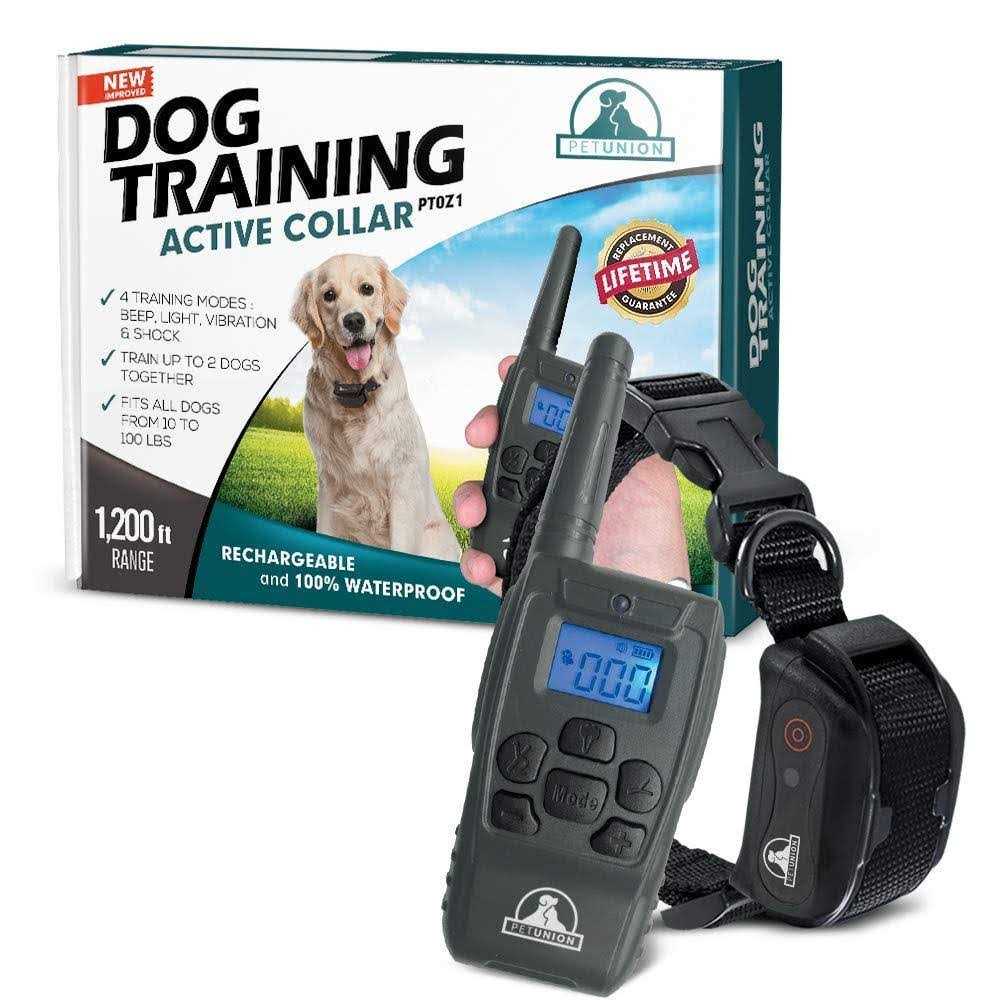 Pet Union Pt0z1 Premium Dog Training Shock Collar for Dogs with Remote