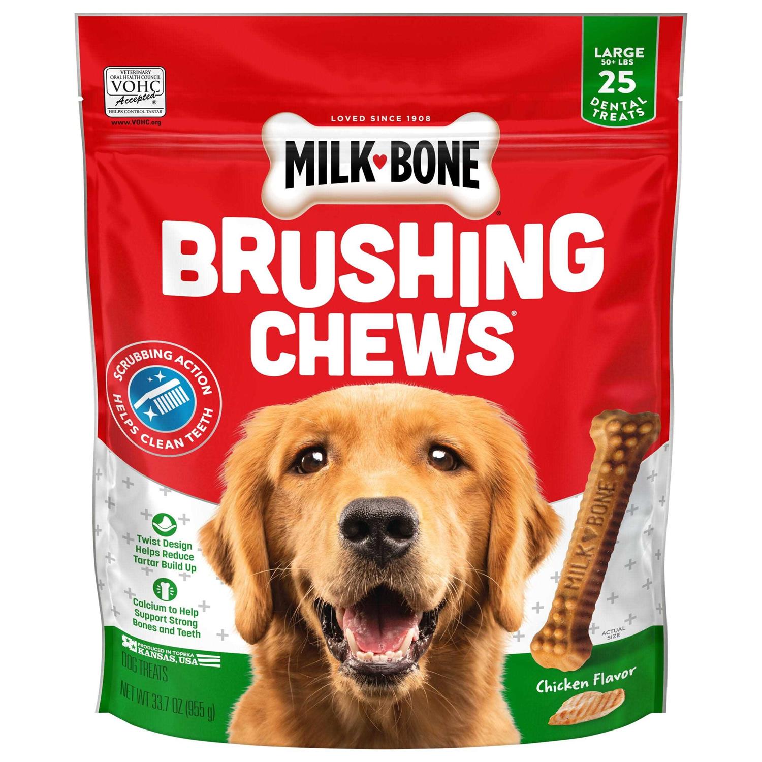 Milk-Bone Brushing Chews Dental Dog Treats