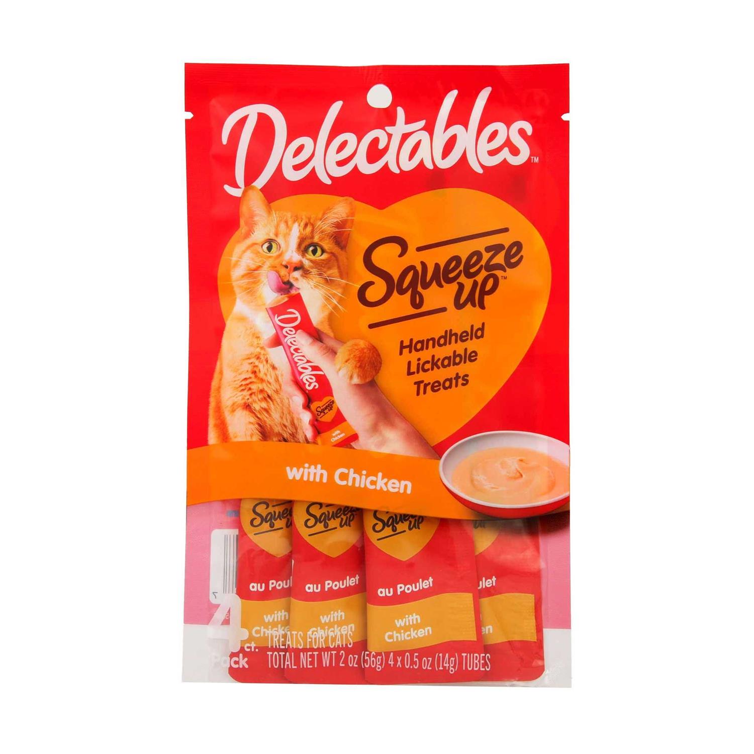 Delectables Squeeze Up Cat Treats
