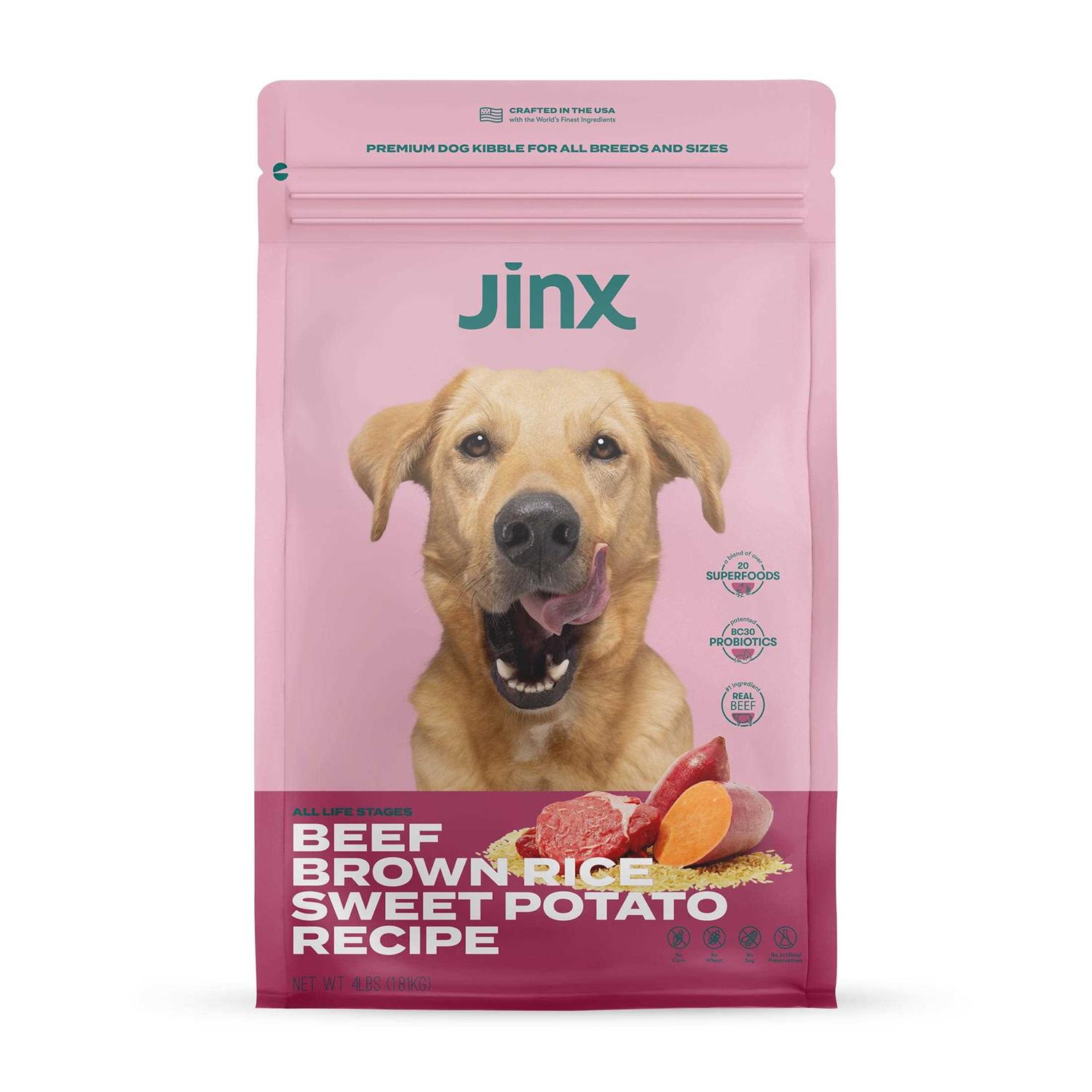 Jinx Beef Brown Rice & Sweet Potato Dry Dog Food