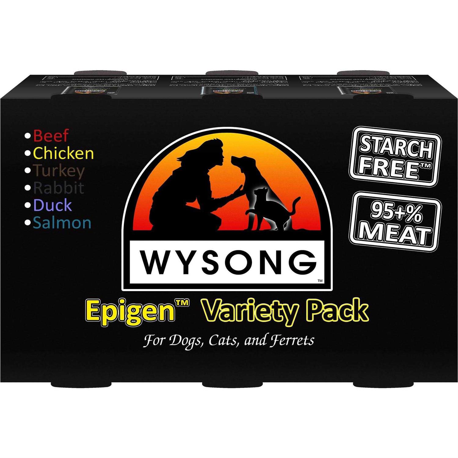 Wysong Epigen Variety Pack Canned Dog