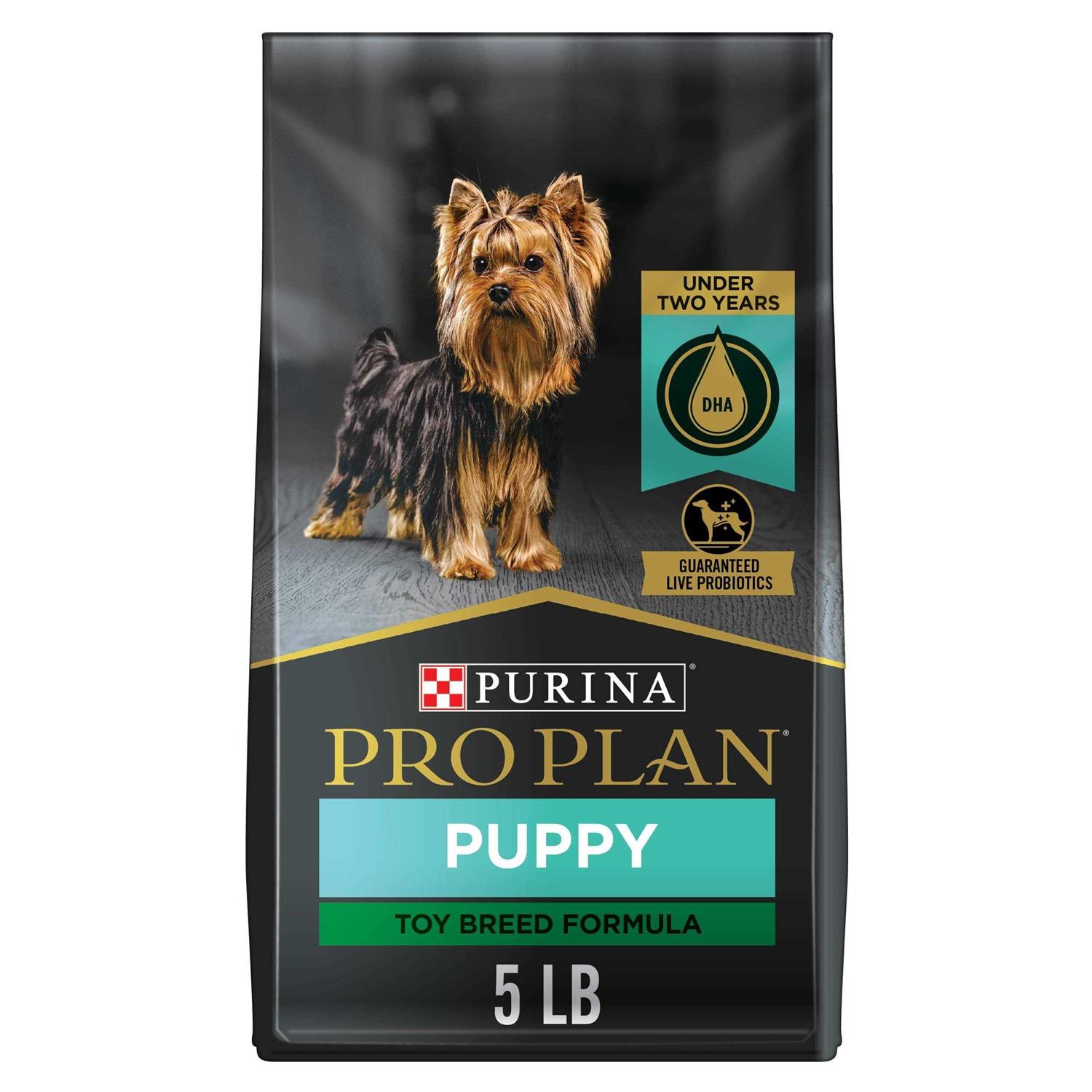 Purina Pro Plan Chicken & Rice Formula Toy Breed Dry Puppy Food