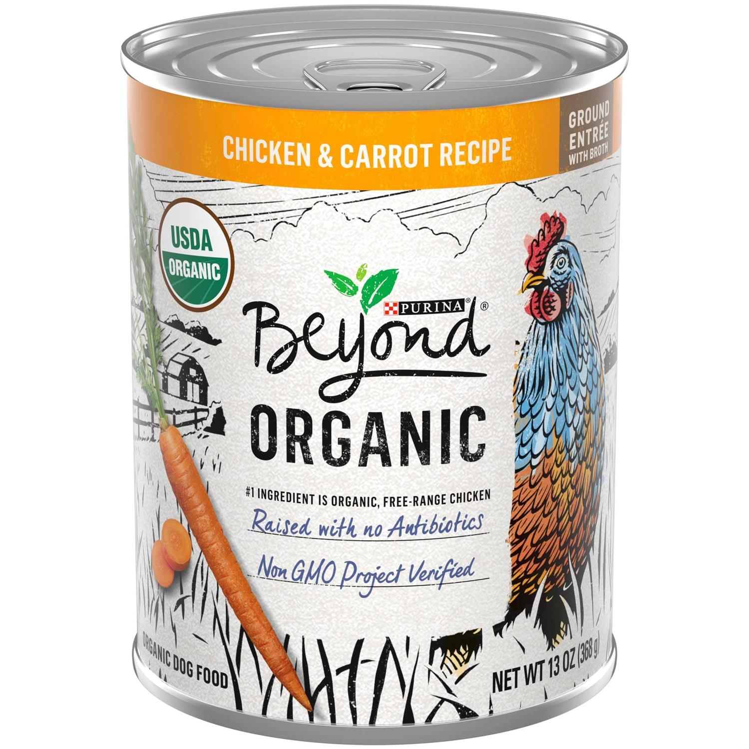 Purina Beyond Organic Chicken Recipe Wet Dog Food