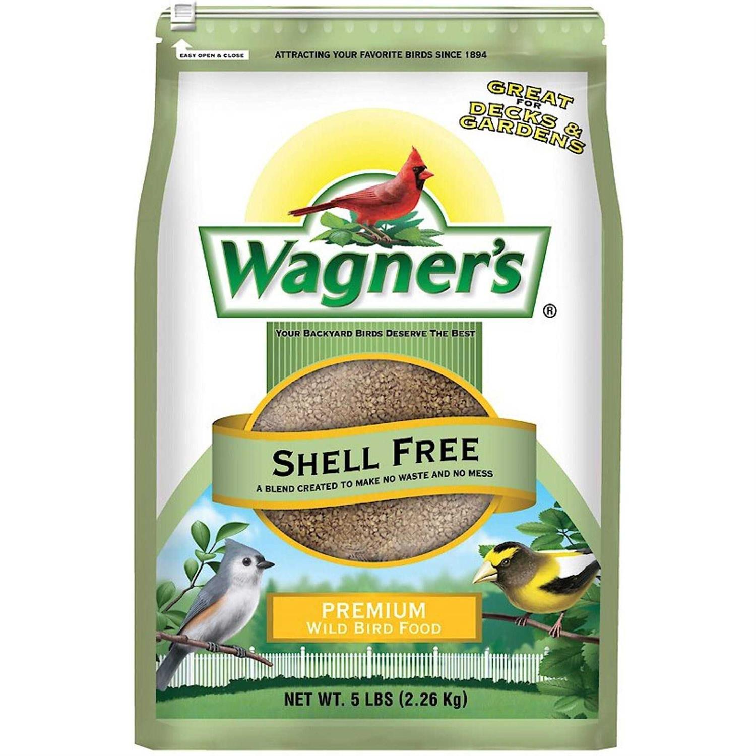 Wagner’s Shell Free Premium Wild Bird Food