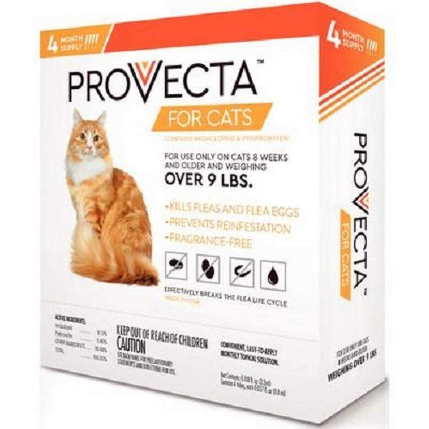 Provecta 4 Doses for Cats