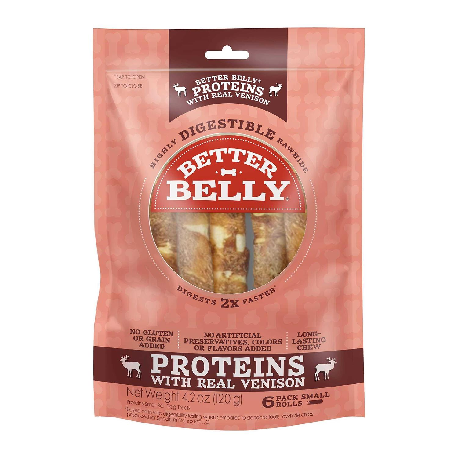 Better Belly Proteins With Real Dog Treats