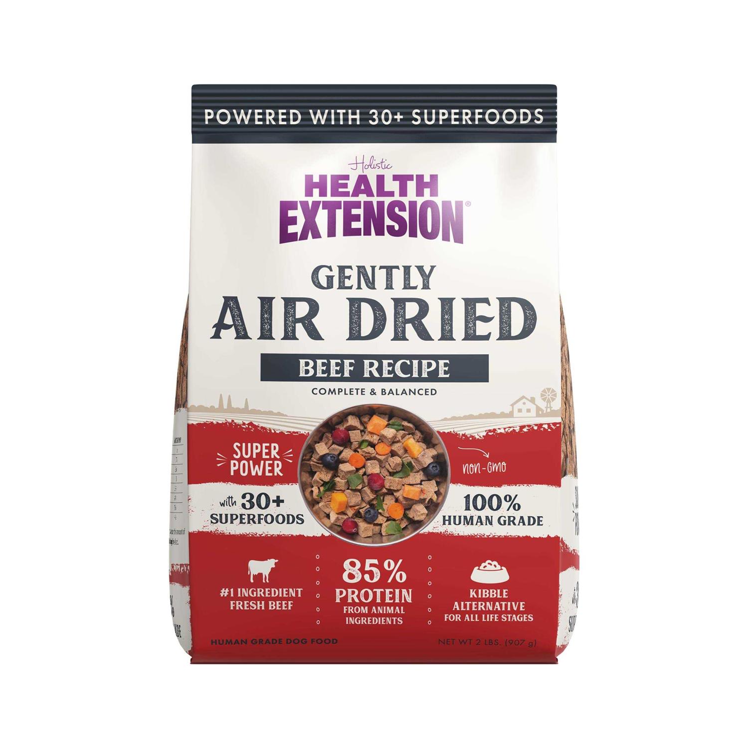 Health Extension Gently Air Dried Beef Recipe Dog Food