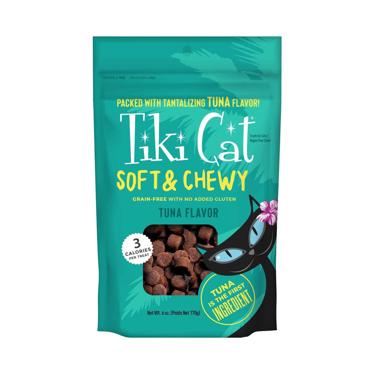 Tiki Cat Soft & Chewy Cat Treats Tuna