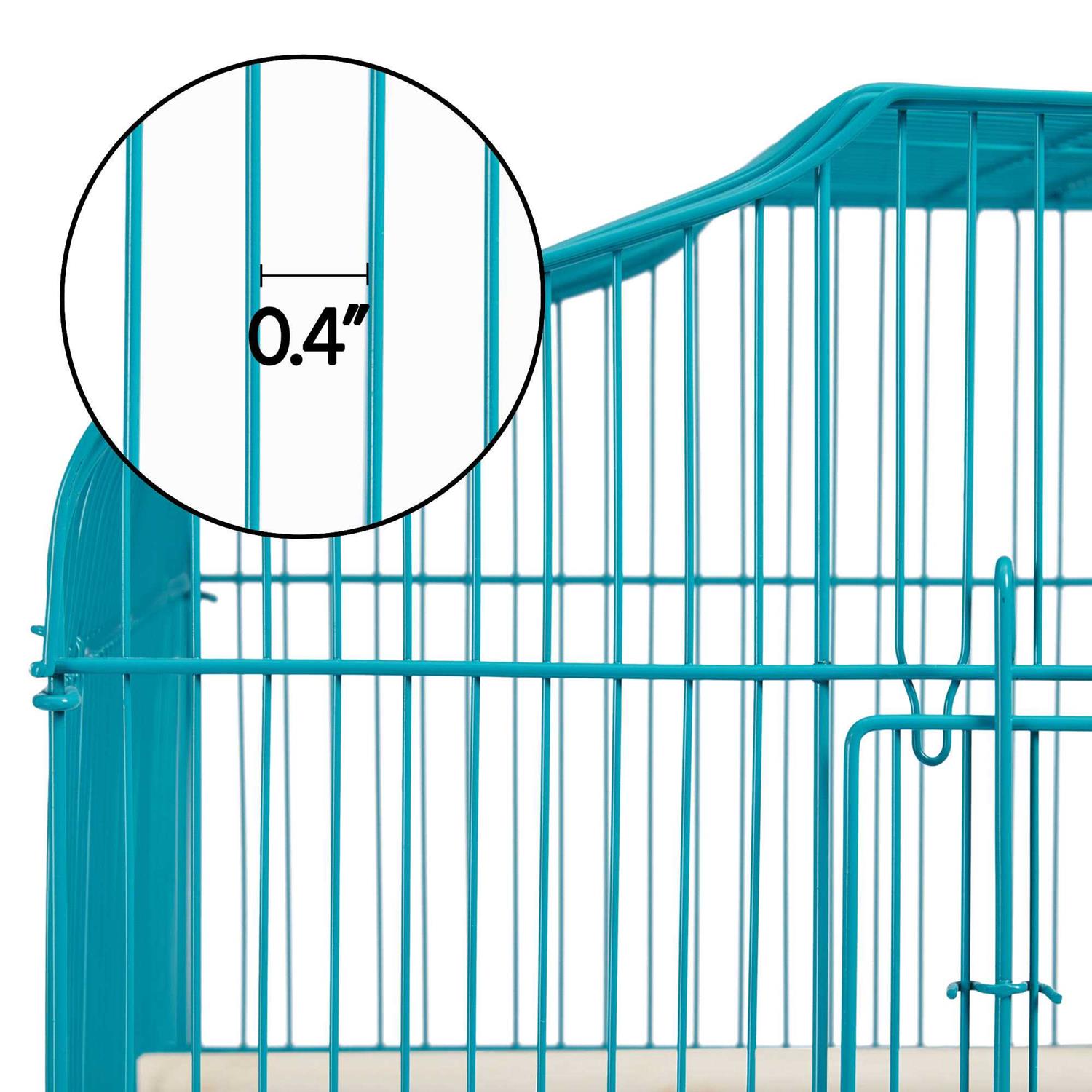 Topeakmart Open Top Metal Bird Cage