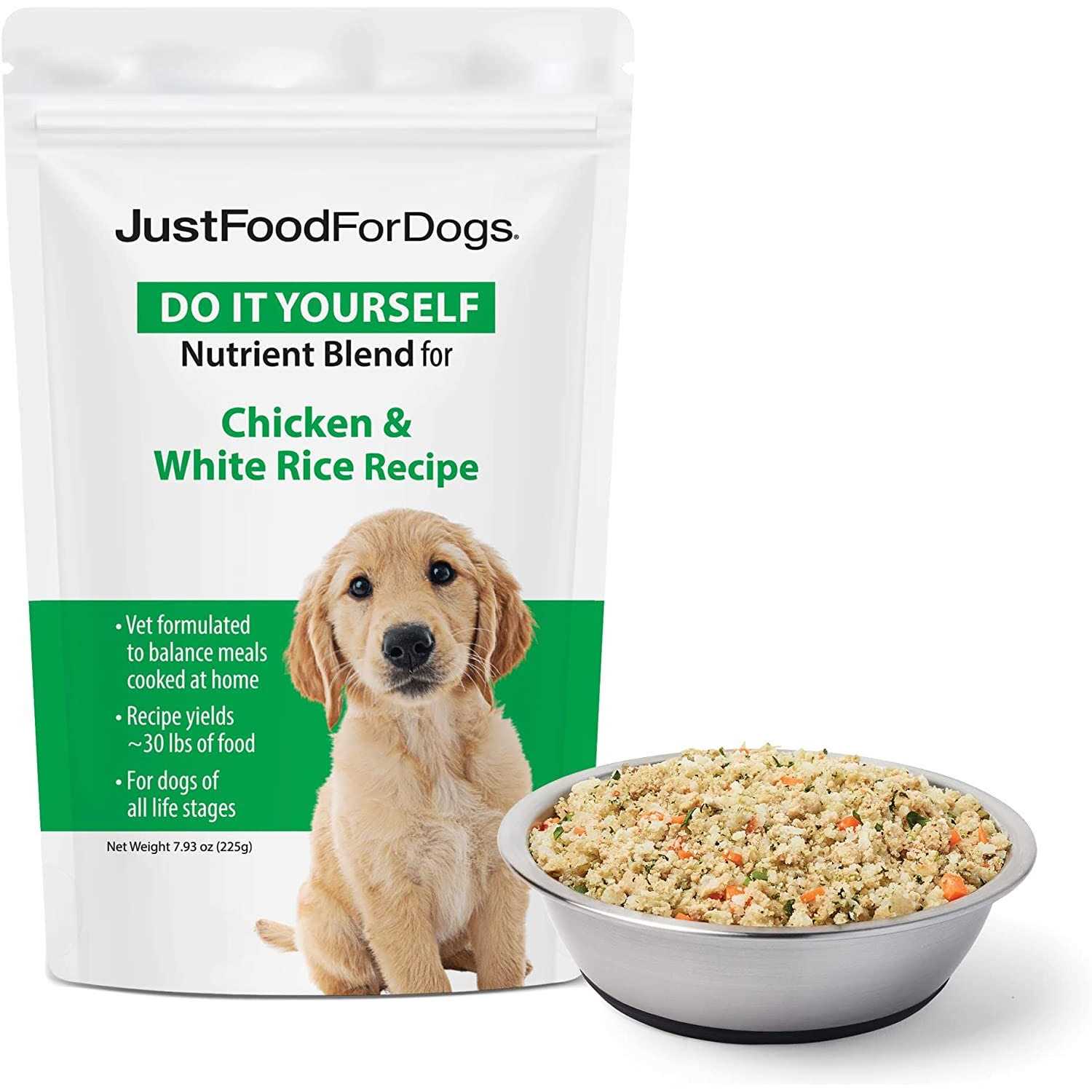 JustFoodForDogs DIY Nutrient Blend For Homemade Dog Food