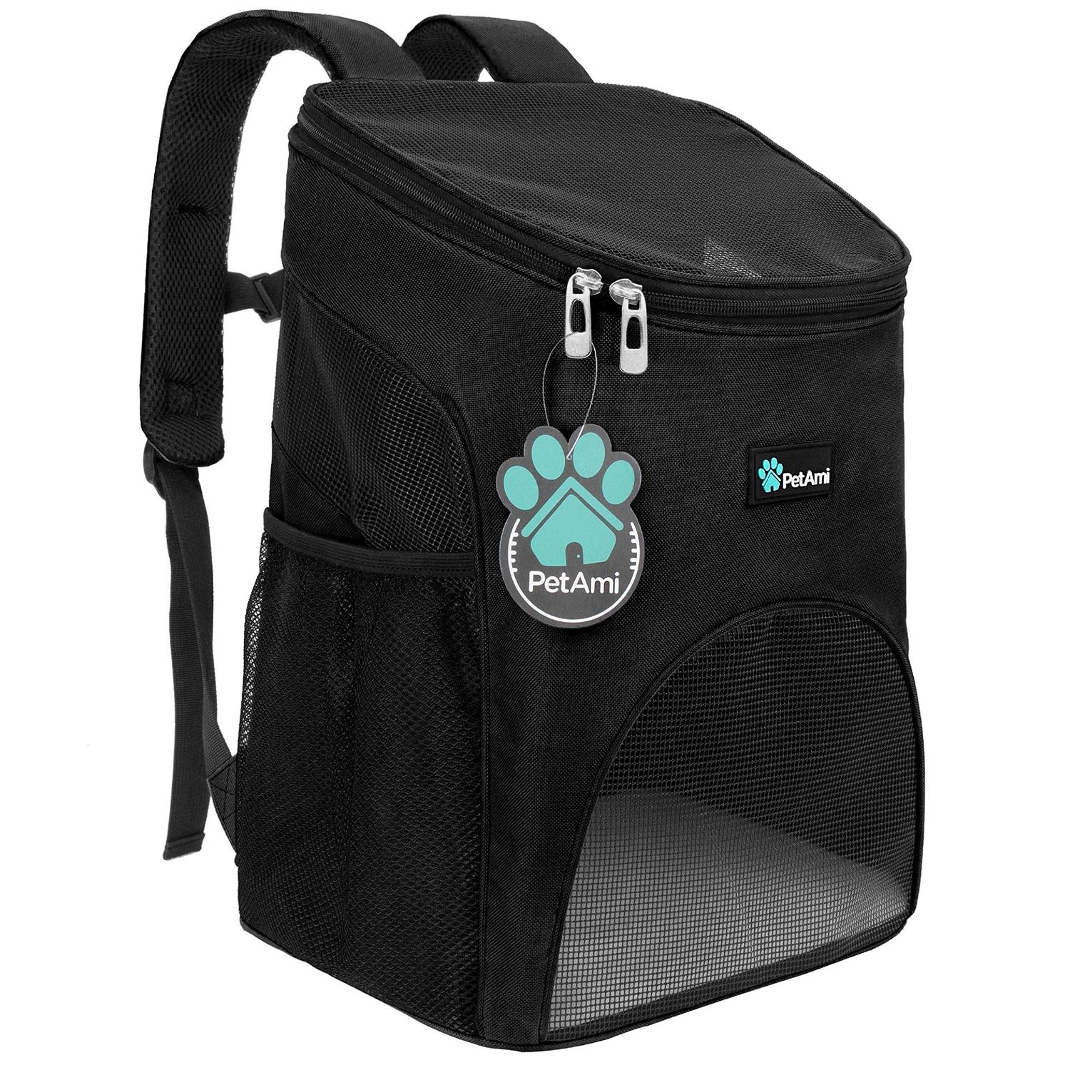PetAmi Premium Pet Carrier Backpack for Small Cats and Dogs