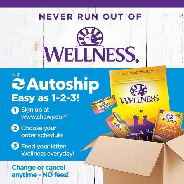 Wellness Complete Health Kitten Canned Wet Cat Food