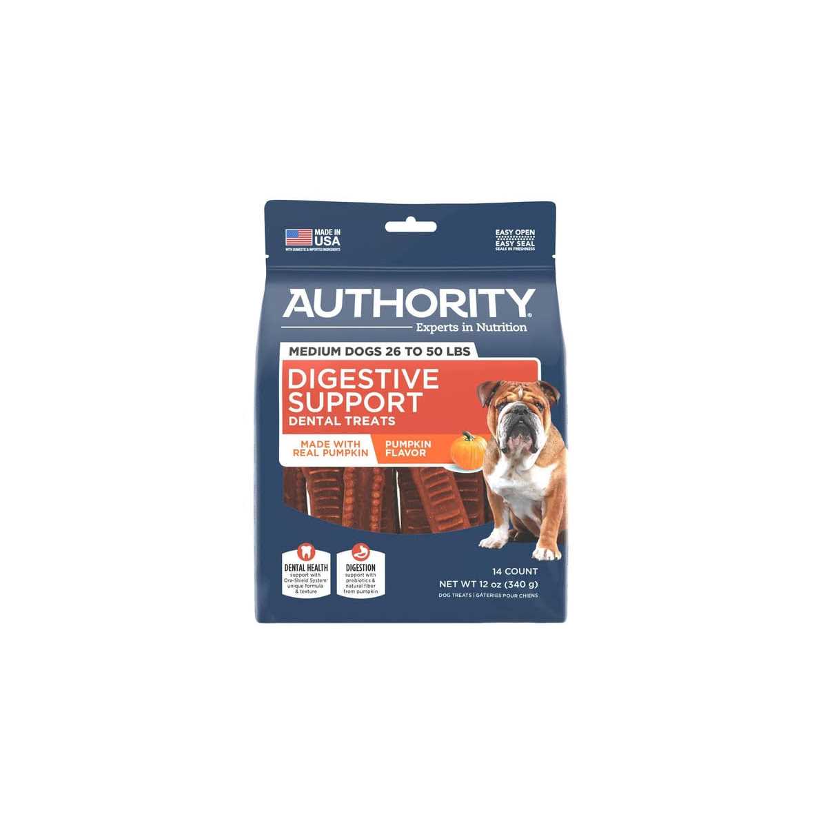 Authority Digestive Support Dog Dental Treat
