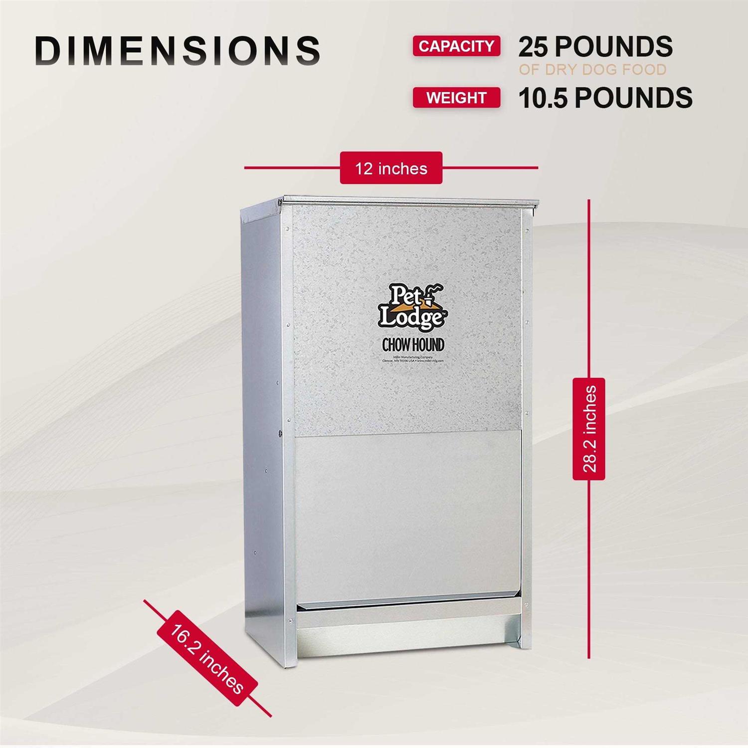 Pet Lodge Chow Hound Dog Feeder