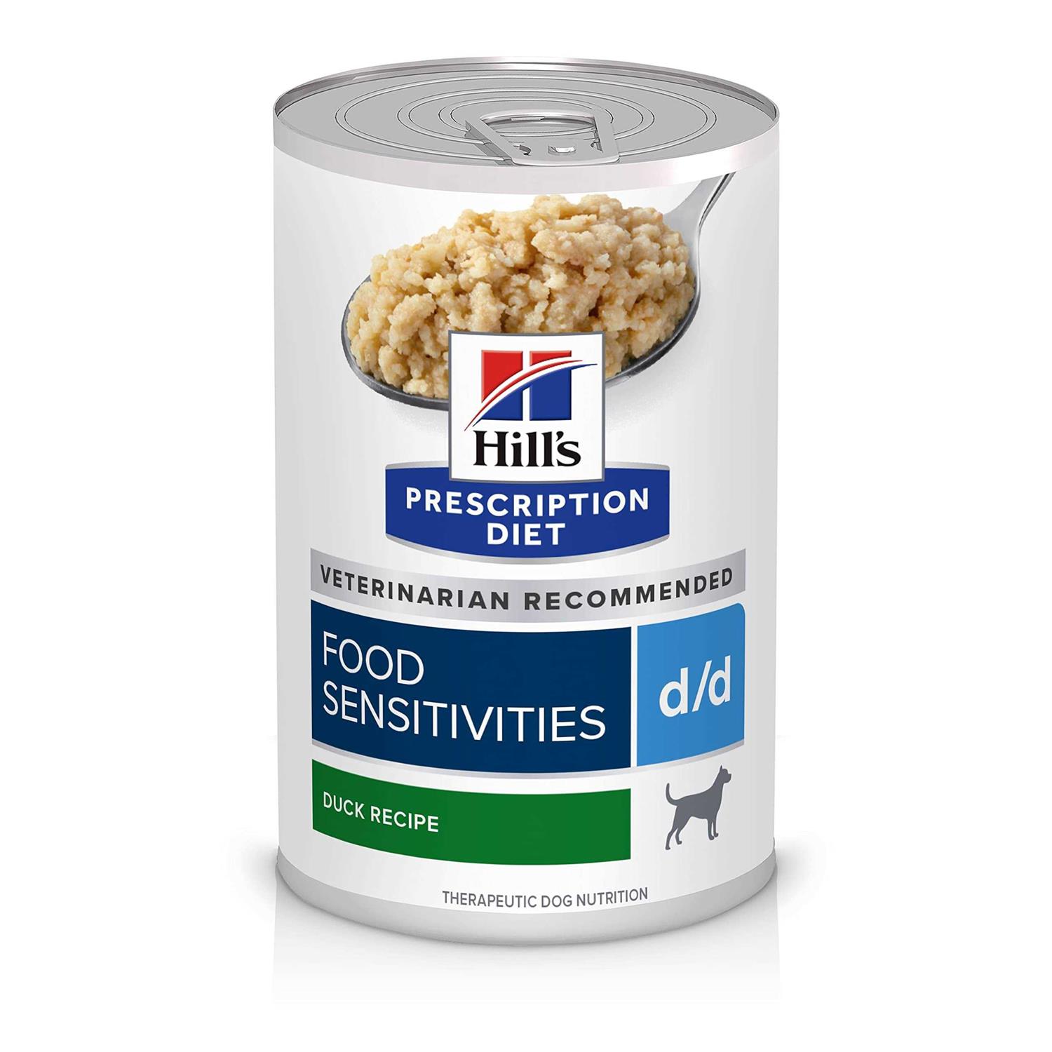 Hill’s Prescription Diet d/d Skin/Food Sensitivities Duck Formula Canned Dog Food