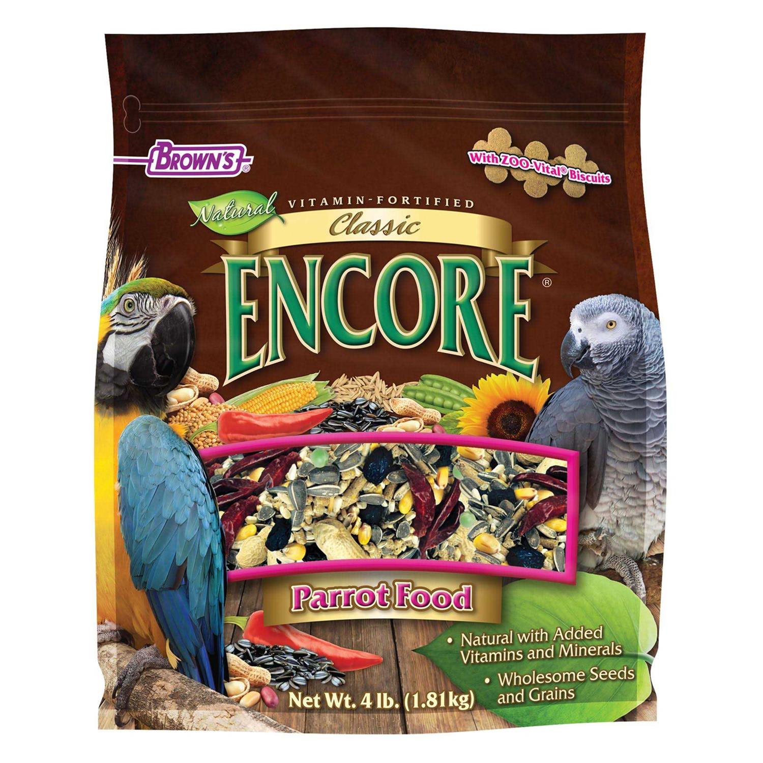 Brown’s Classic Encore Parrot Food