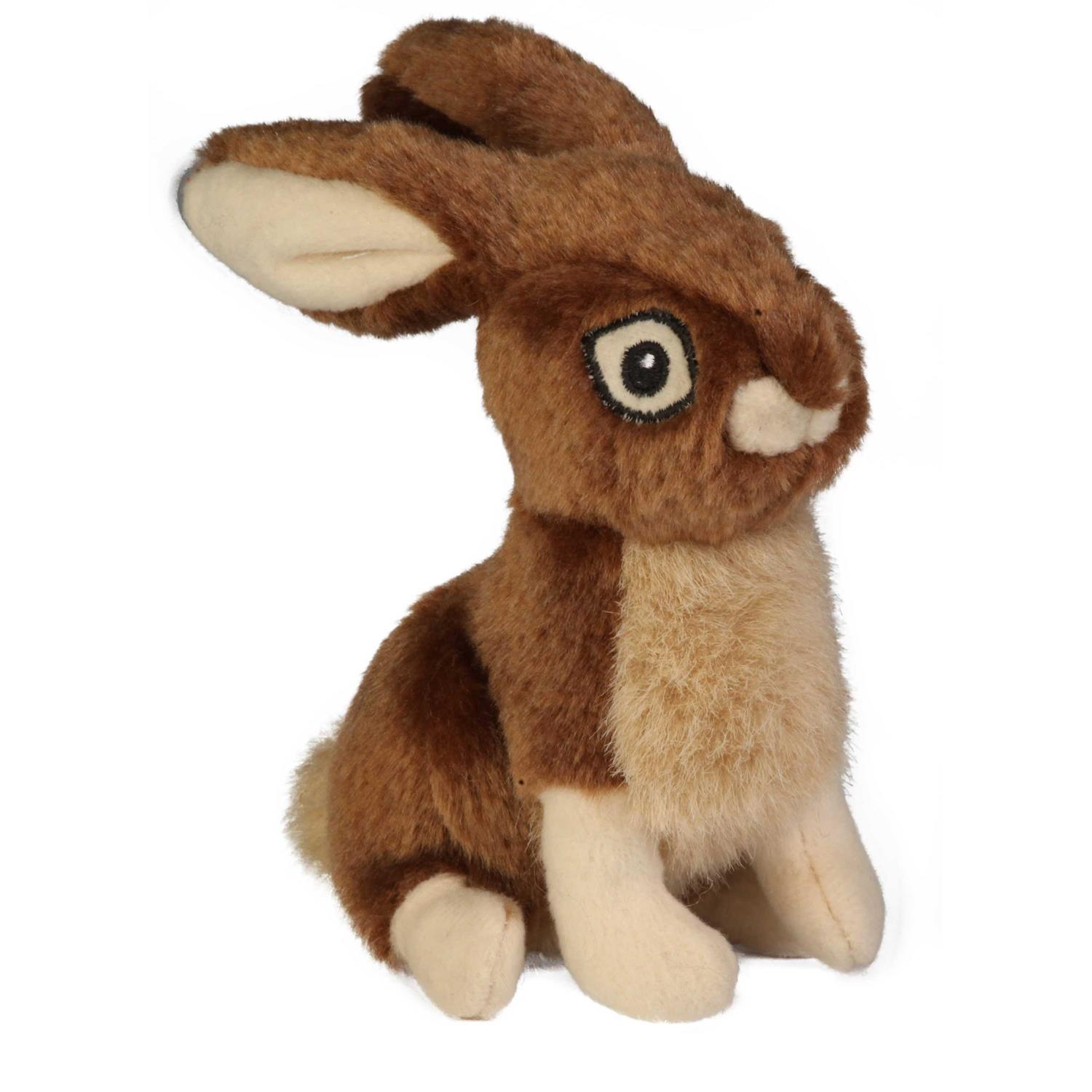 GoDog Wildlife Chew Guard Rabbit Dog Toy