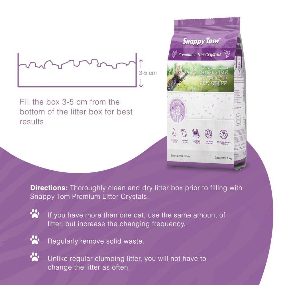 Snappy Tom Crystal Cat Litter