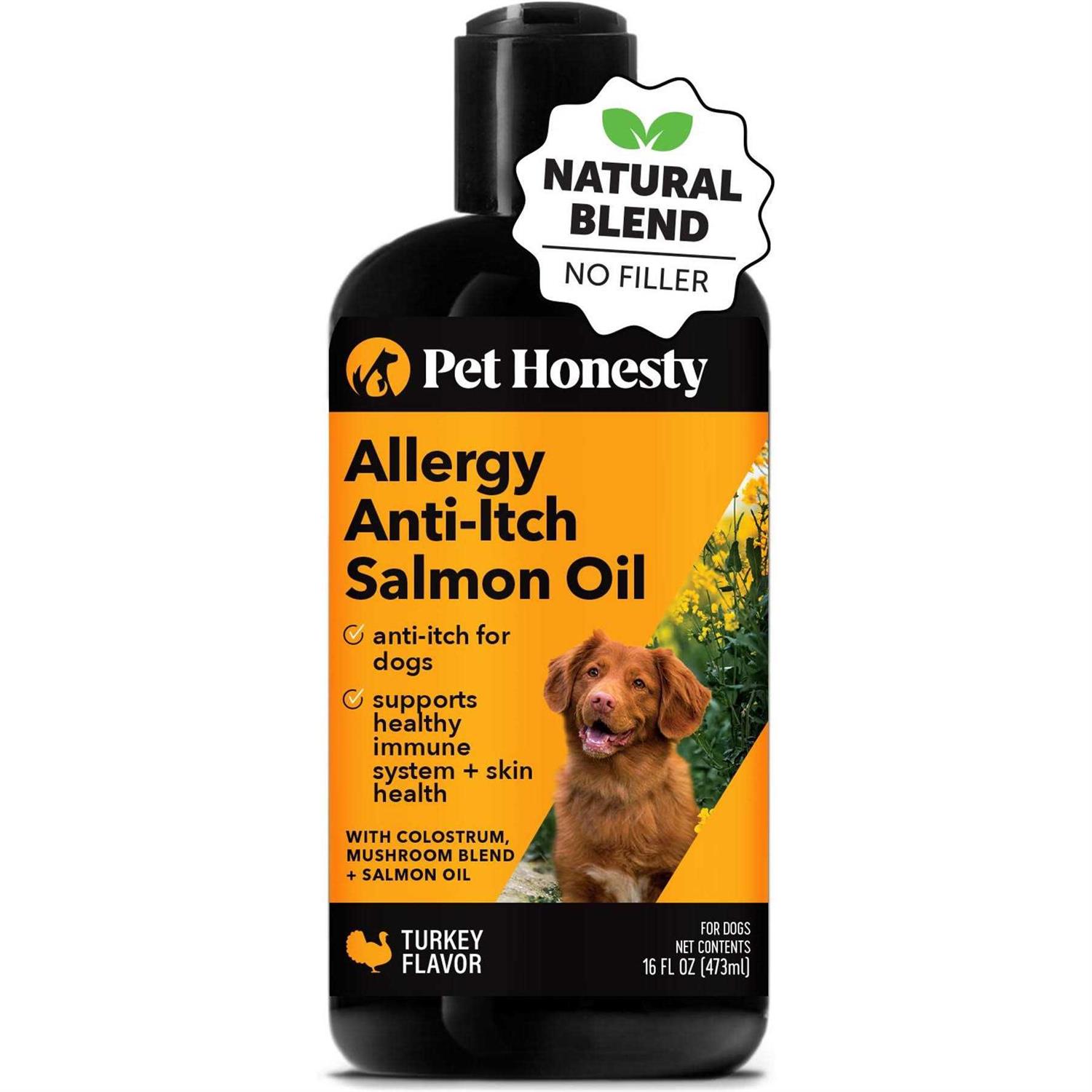 Pet Honesty Dog Allergy Anti-Itch Salmon Oil